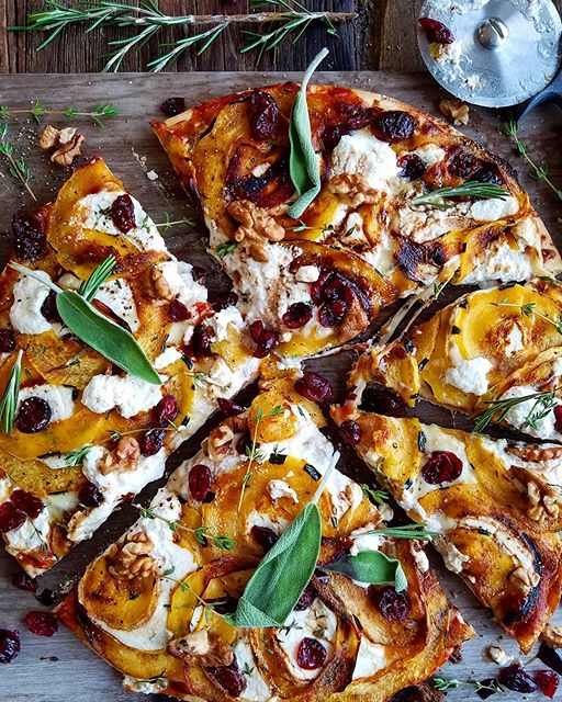 Roasted Delicata Squash And Ricotta Pizza Recipe The Feedfeed
