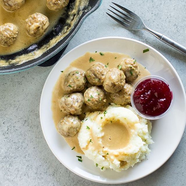 Meatball Gravy by culinaryhill Quick & Easy Recipe The Feedfeed