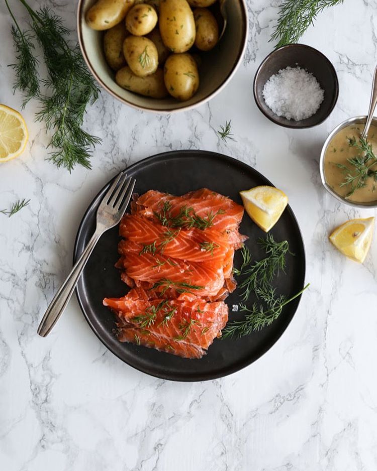 Gravlax With Mustard Dill Sauce by evainthekitchen Quick & Easy