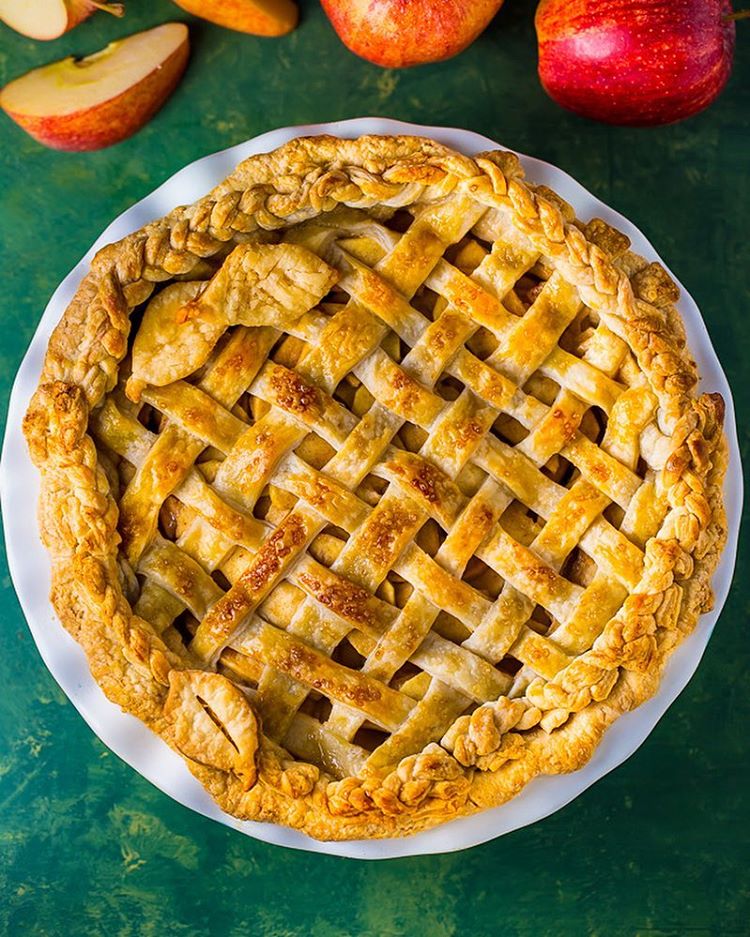 Old Fashioned Apple Pie With Lattice Crust Recipe The Feedfeed