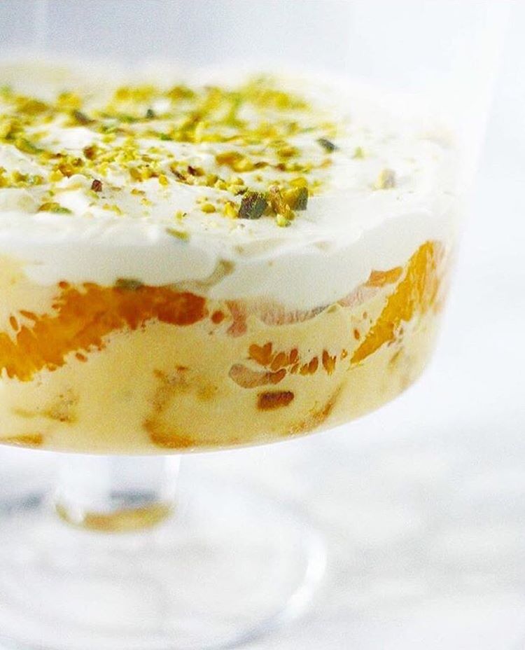 Saffron, Orange, And Gin Bombay Trifle by saffronandspiceuk Quick