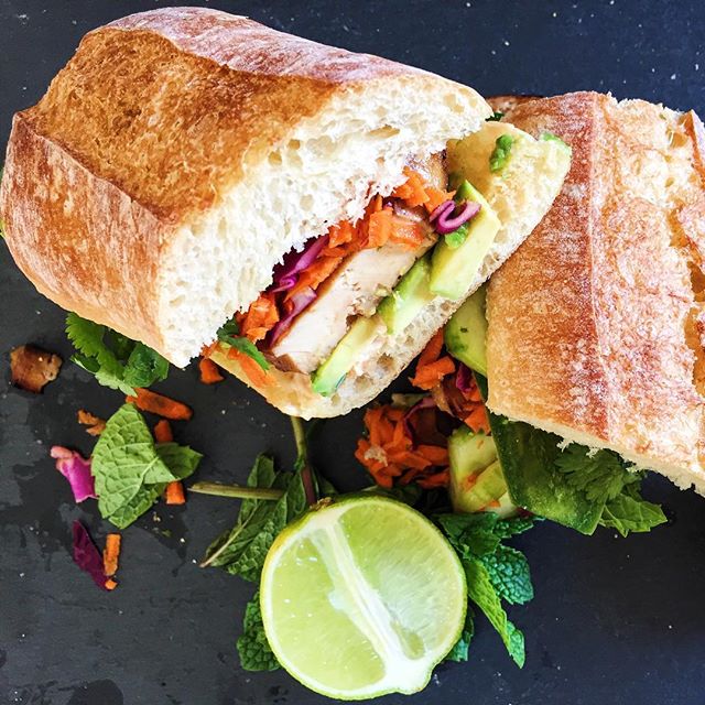 Tofu & Vegetable Banh Mi Sandwich by cheflaurenkretzer Quick & Easy Recipe The Feedfeed