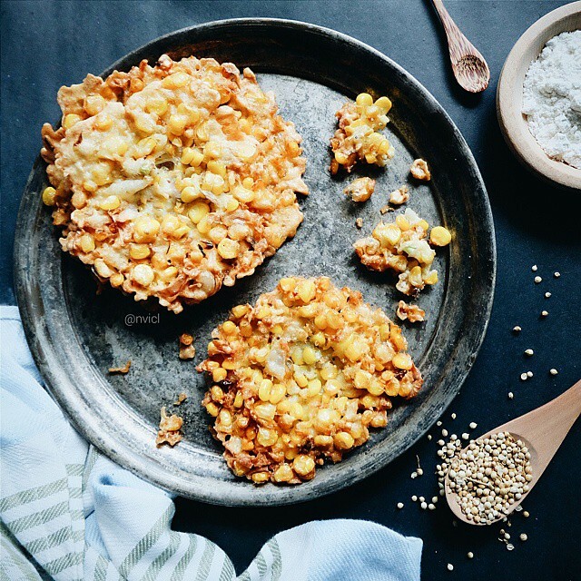 Manado Style Corn Fritters Recipe By Natasha V Lucas The Feedfeed