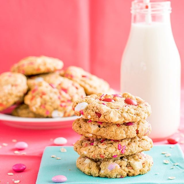 Oatmeal Sprinkle Cookies by decadencebakingblog Quick & Easy Recipe The Feedfeed