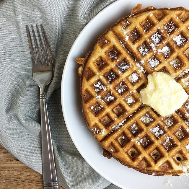 Vanilla Buttermilk Waffles by kelliericecakes Quick & Easy Recipe The Feedfeed