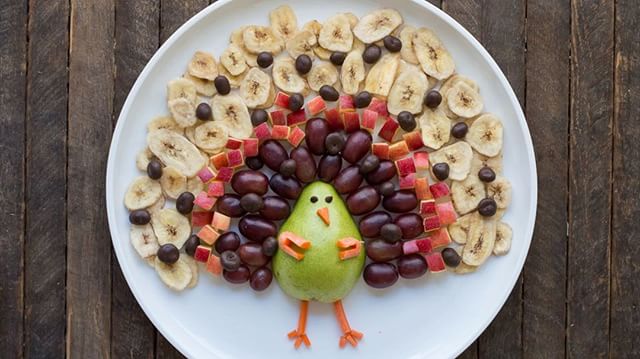 Thanksgiving Turkey Fruit Platter Recipe | The Feedfeed