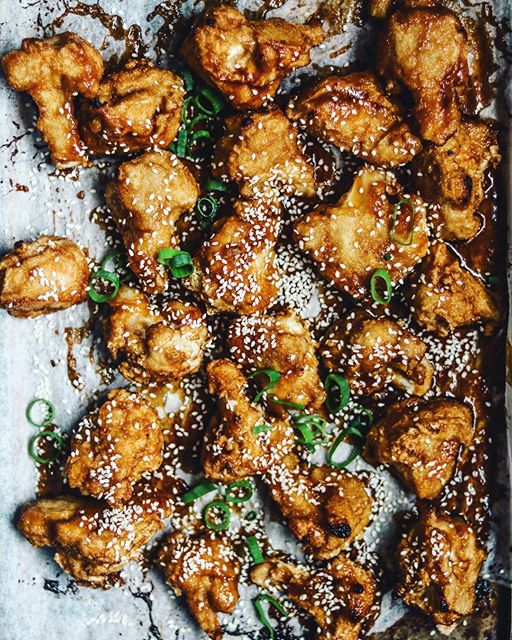 Cauliflower Wings With Lemon 