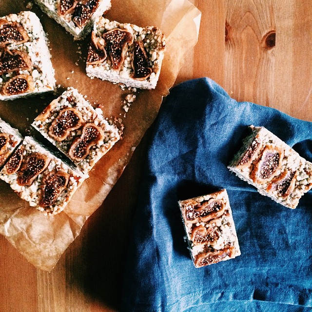 Almond &amp; Fig Granola Bars Recipe | The Feedfeed