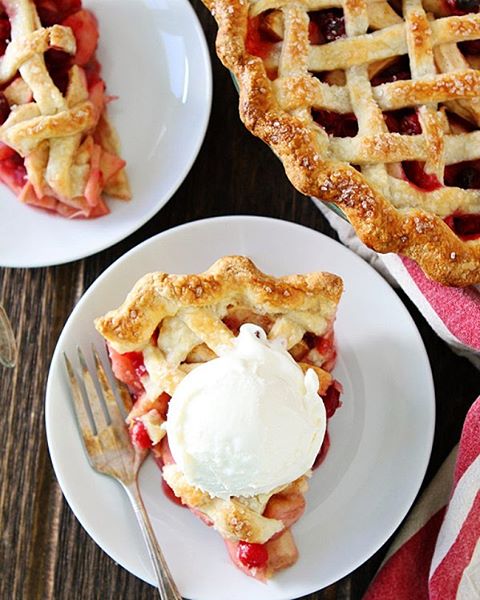 Apple Cranberry Lattice Pie By Twopeasandpod Quick And Easy Recipe The Feedfeed