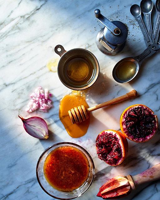 blood orange dressing Coriander and Shallot Vinaigrette Blood Orange Vinaigrette Dressing