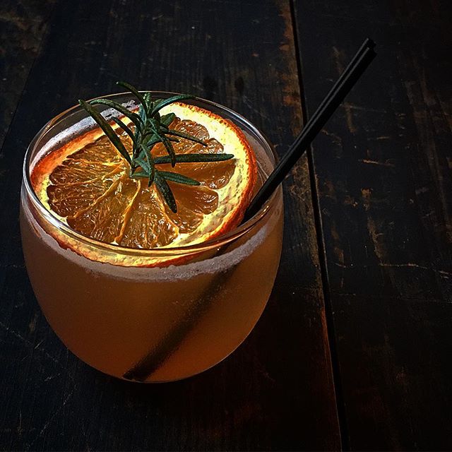 Red Plum Shrub Cocktail With Orange Cognac The Feedfeed