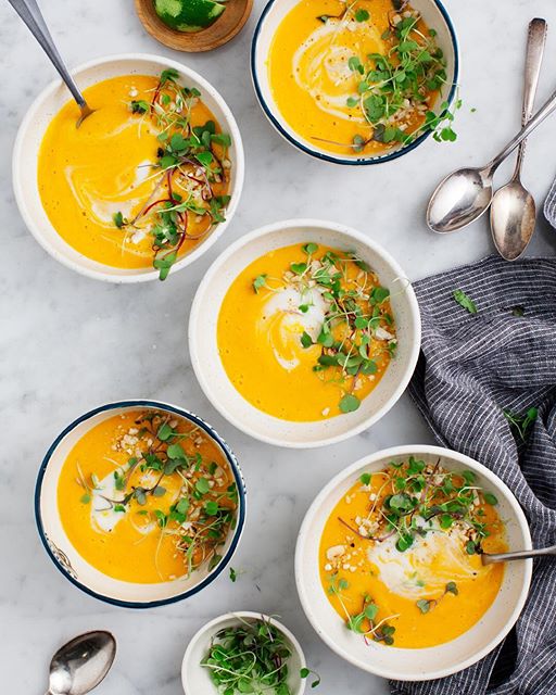 Red Curry Squash Soup Recipe The Feedfeed