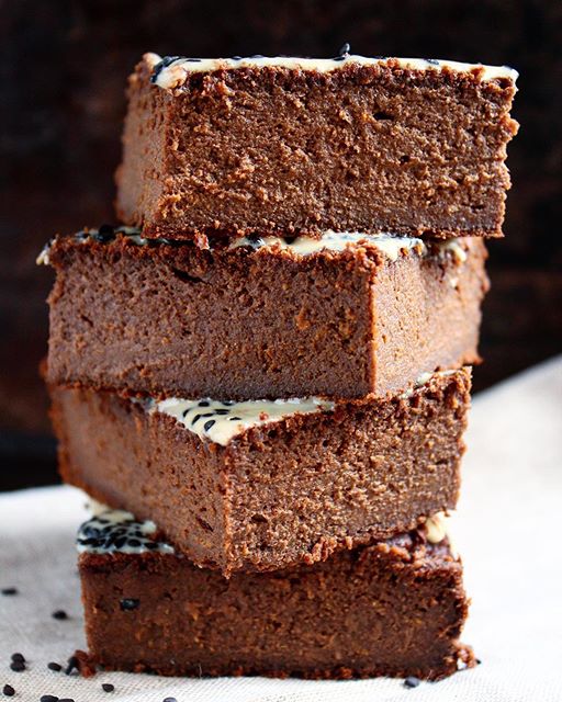 Sweet Potato And Tahini Brownies Recipe The Feedfeed