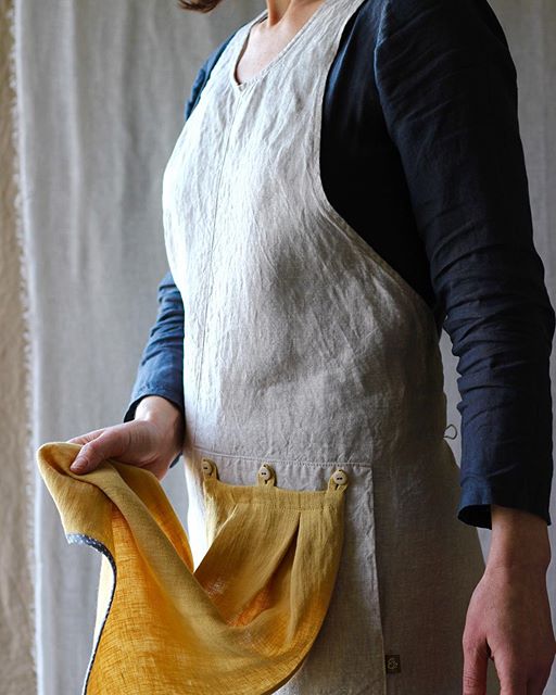 Linen Aprons by threadandwhisk Quick & Easy Recipe The Feedfeed
