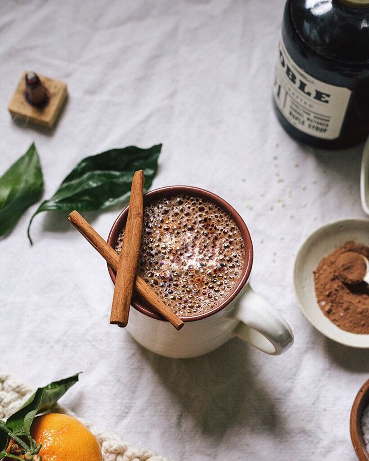Halva Hot Chocolate Recipe The Feedfeed