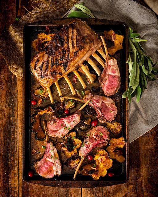 Grilled Rack Of Lamb With Rosemary And Dijon Mustard By Girlcarnivore Quick Easy Recipe The Feedfeed