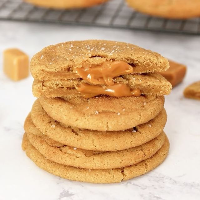 Salted Caramel Brown Butter Snickerdoodles recipe  The Feedfeed