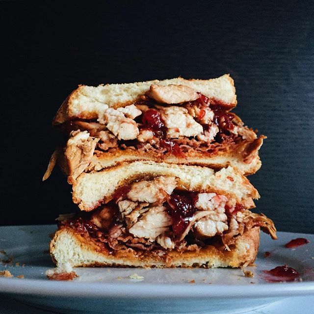 Grilled Cheese With Cranberry Cheddar And Turkey Recipe By Gabrielle Pellerin The Feedfeed