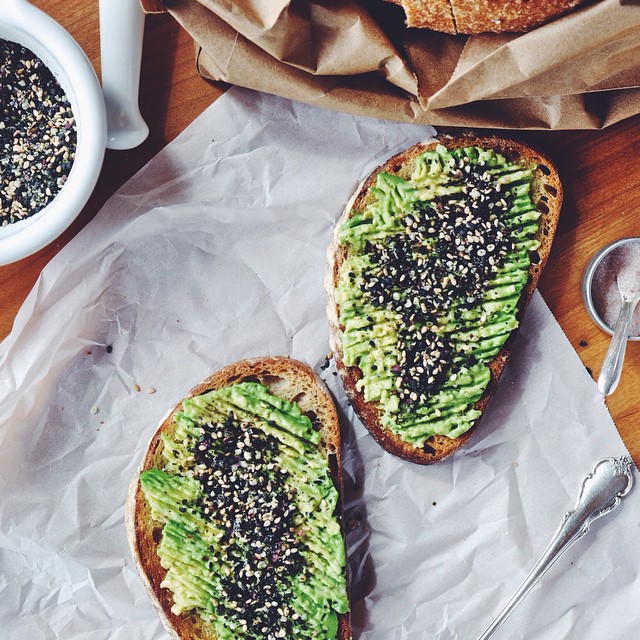 Avocado Toast With Sesame & Hemp Seed by ohholybasil Quick & Easy