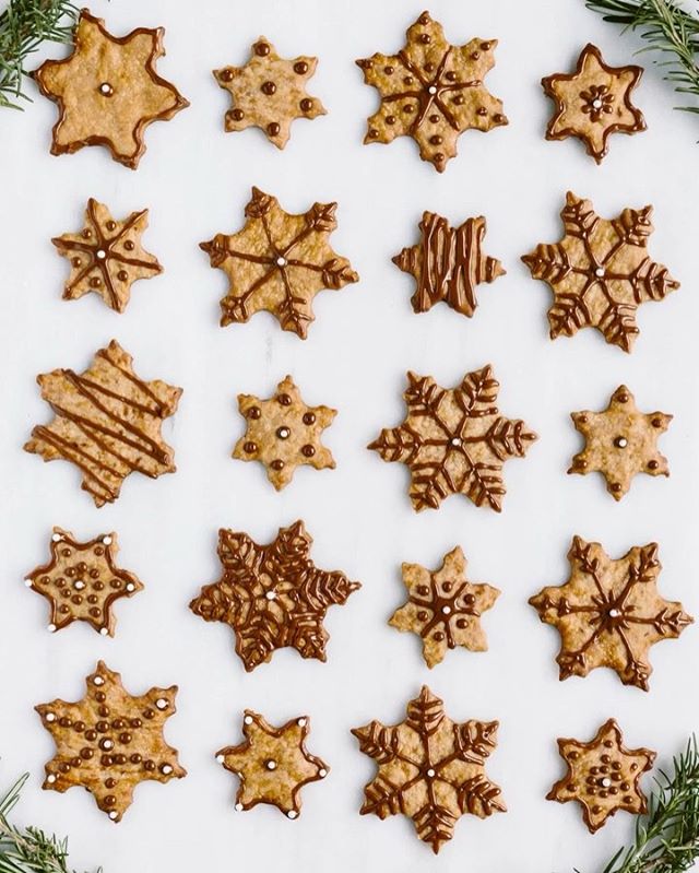 Coconut Sugar Holiday Cookies With Cream Cheese And Coconut Sugar Glaze