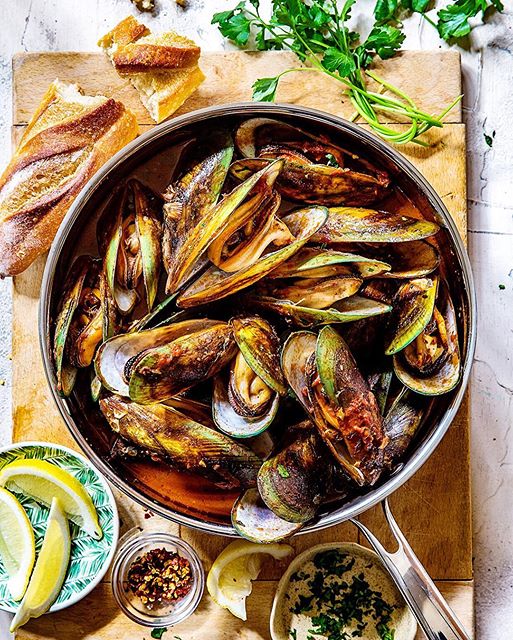 Steamed Mussels With Tomato Sauce Recipe | The Feedfeed