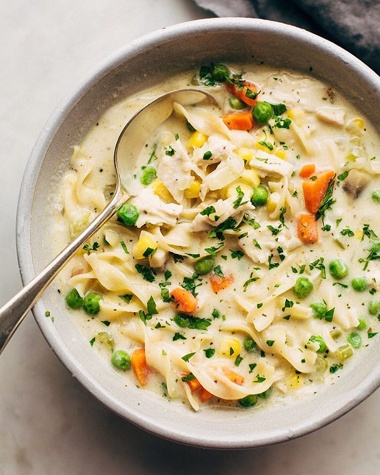 Chicken Pot Pie Soup Recipe | The Feedfeed