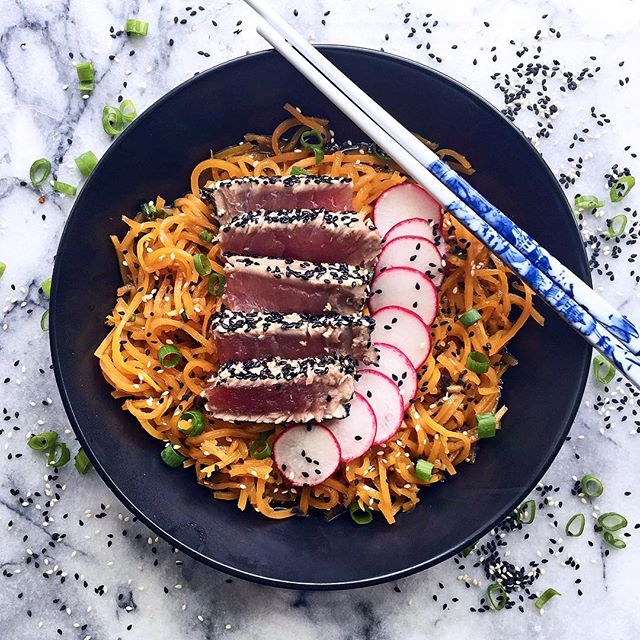 Black Sesame Seed Crusted Tuna by bazaarlazarr Quick & Easy Recipe