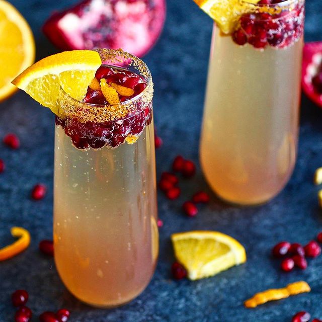 pomegranate orange juice