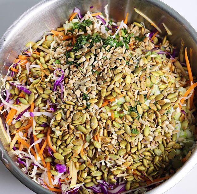 Cabbage And Apple Slaw With An Apple Cider Vinegar Vinaigrette Recipe
