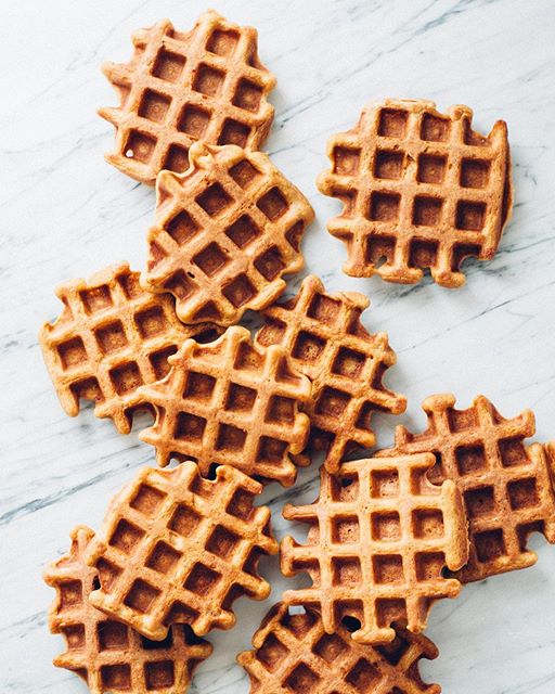 Spiced Sweet Potato Waffles Recipe | The Feedfeed