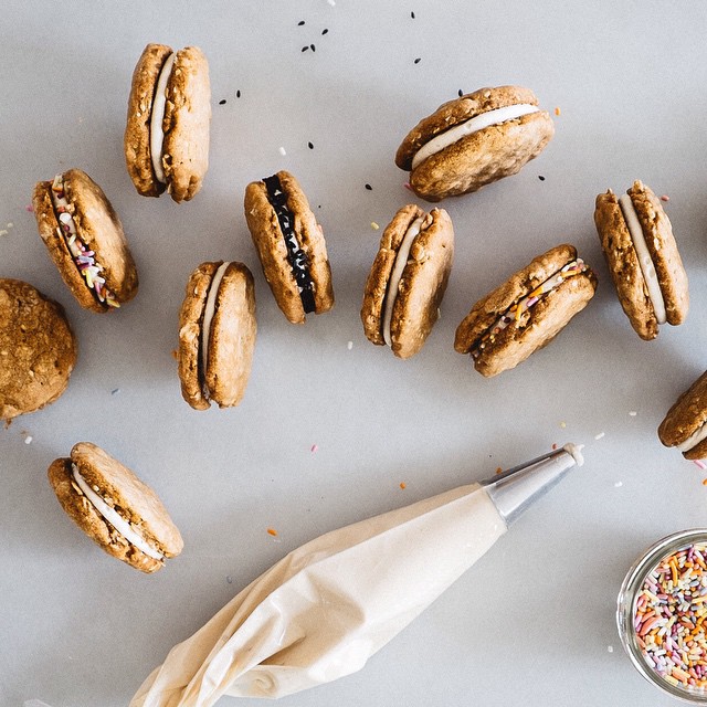 Tahini Sandwich Cookies Recipe The Feedfeed