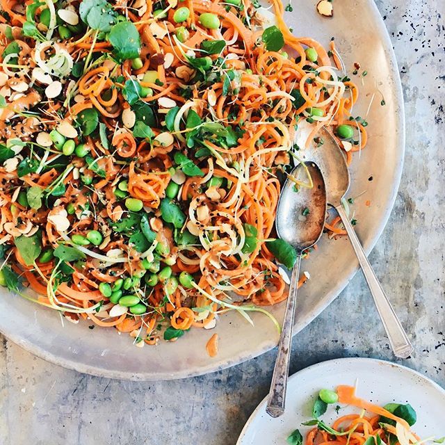 Sweet Potato &amp; Apple Noodle Salad With Miso Dressing ...