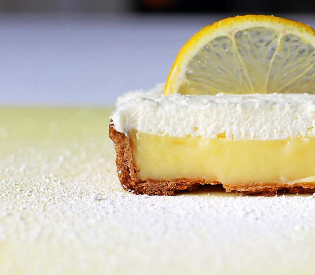 Lemon Tart With Whipped Cream Topping Recipe The Feedfeed