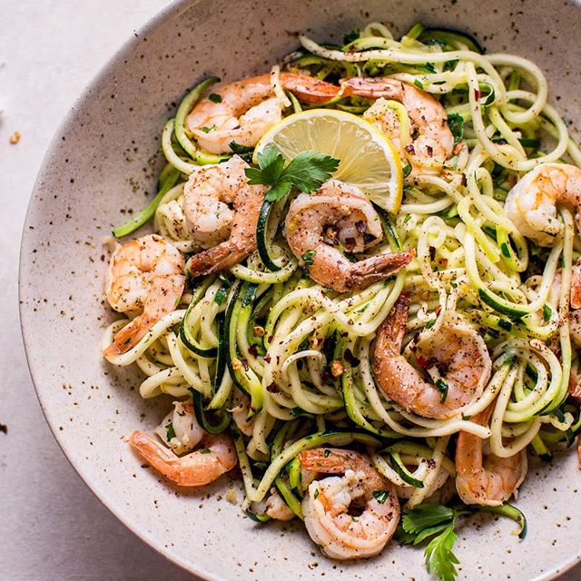 Garlic Shrimp Zoodles Recipe The Feedfeed