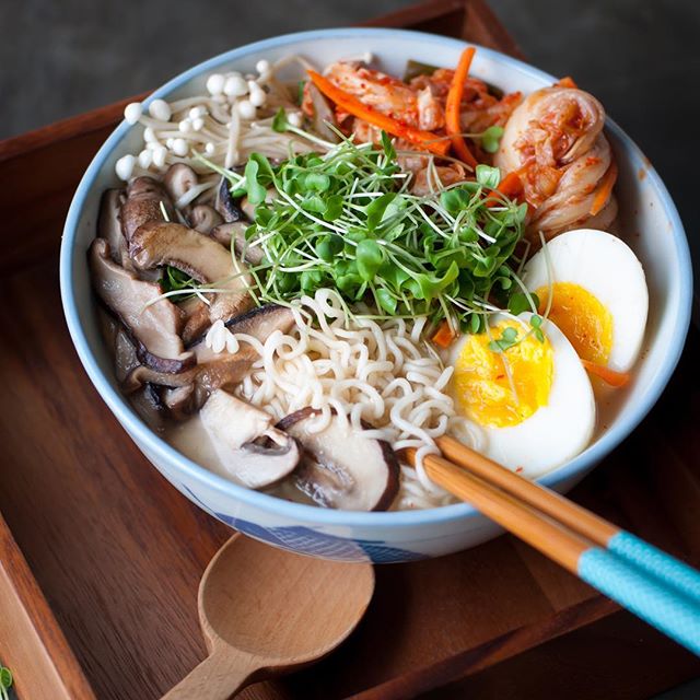 Kimchi Ramen Noodle Bowl recipe by Sonia Wong | The Feedfeed