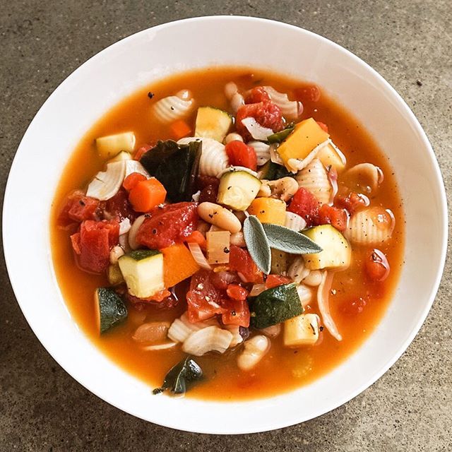 Vegan Slow Cooker Minestrone Recipe | The Feedfeed