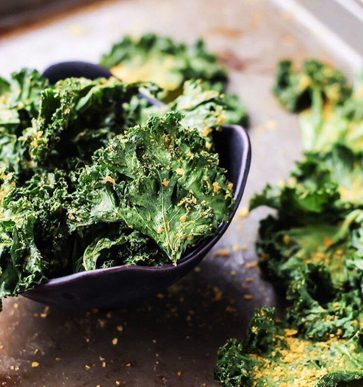 Baked Kale Chips Recipe The Feedfeed
