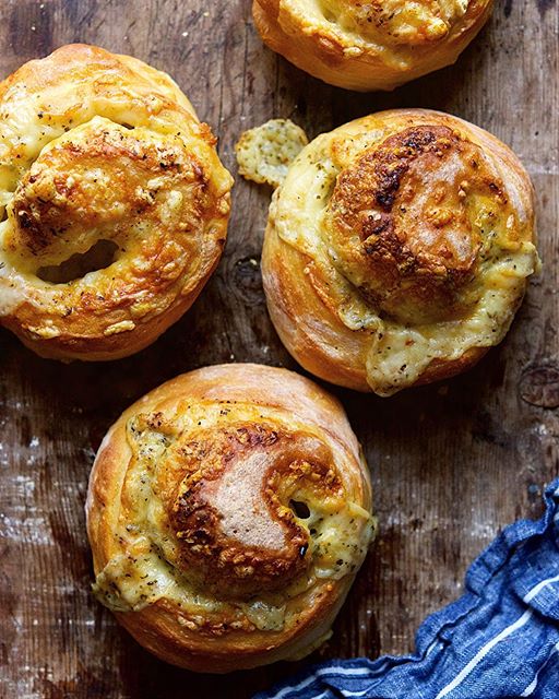 Cheesy Gruyere Morning Rolls by lizneilystyling Quick & Easy Recipe