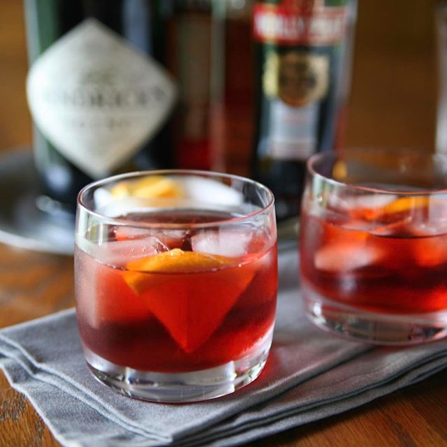 Bourbon Or Gin Negroni Recipe The Feedfeed