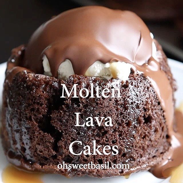 Molten Lava Cakes Recipe By Cade Carrian The Feedfeed