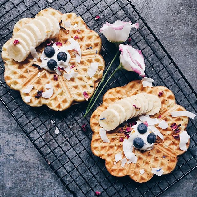 Coconut Waffles Recipe The Feedfeed