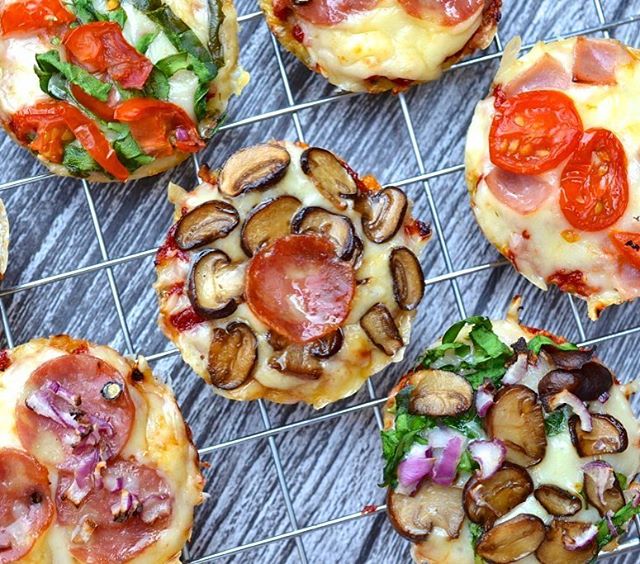 Cauliflower Crust Pizza Bites Recipe | The Feedfeed