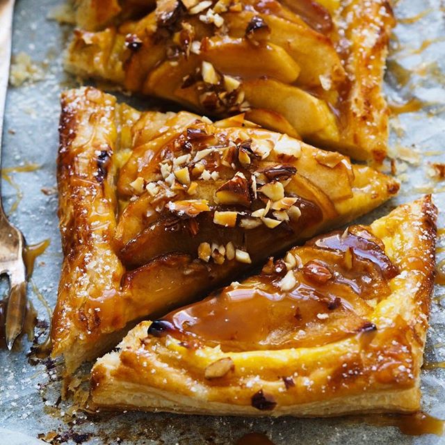 Caramelized Apple Puff Pastry Tart Recipe The Feedfeed