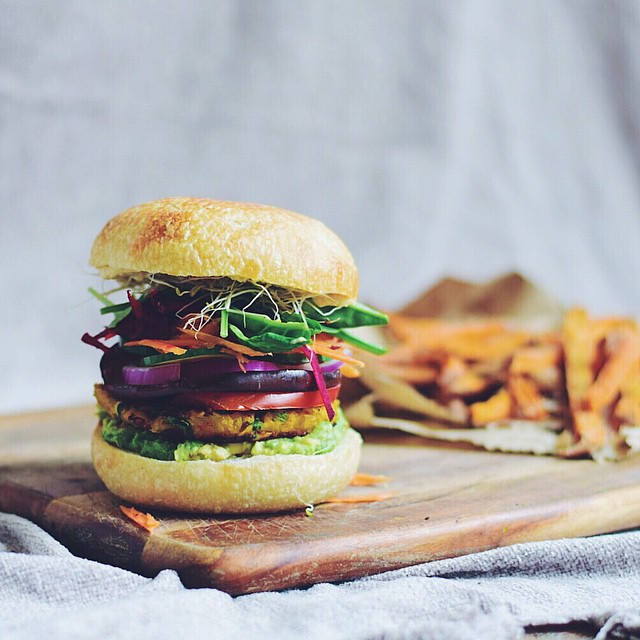 Ultimate Veggie Burger By Elsaswholesomelife Quick And Easy Recipe