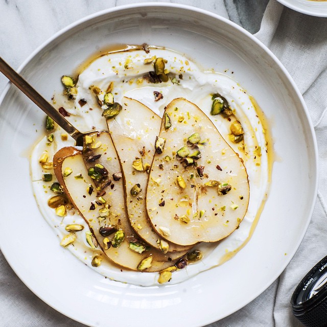 Pears And Yogurt Recipe The Feedfeed