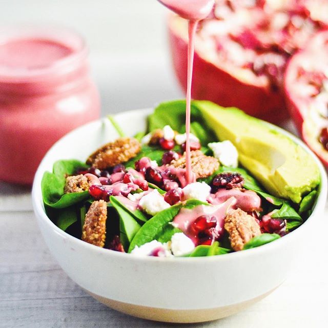 Pomegranate Salad Dressing by joyfoodsunshine Quick & Easy Recipe