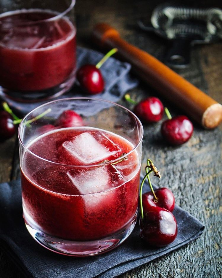 Cherry Bourbon Soda Recipe The Feedfeed