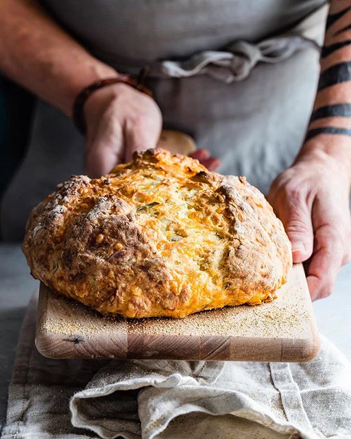 Cheddar Irish Soda Bread With Rosemary Recipe | The Feedfeed