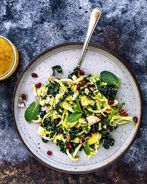 Brussel Sprout And Kale Salad by poshjournalblog Quick & Easy Recipe