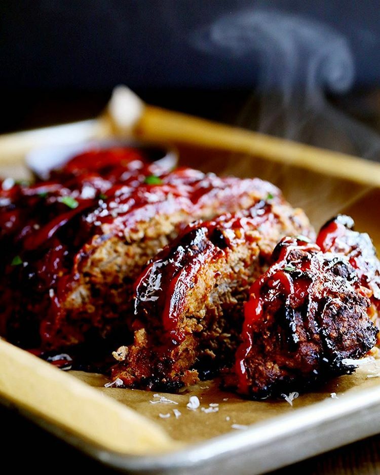 BBQ Turkey Meatloaf with Oatmeal - Gluten-Free!